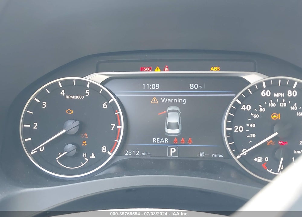2023 NISSAN ALTIMA SL FWD VIN: 1N4BL4EV6PN409246