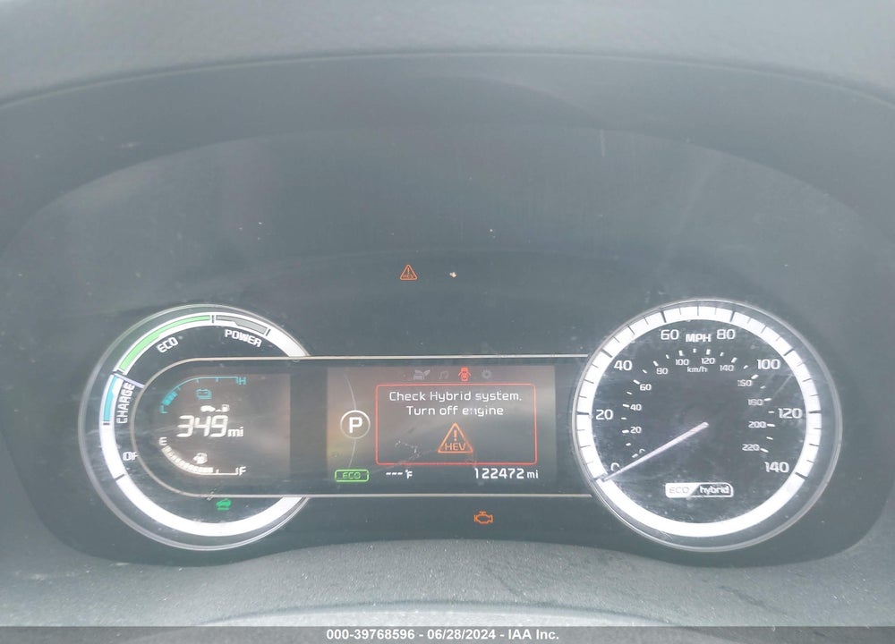 2017 KIA NIRO EX VIN: KNDCC3LC9H5066069