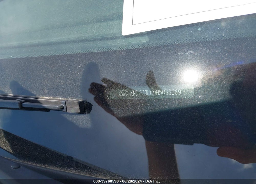 2017 KIA NIRO EX VIN: KNDCC3LC9H5066069