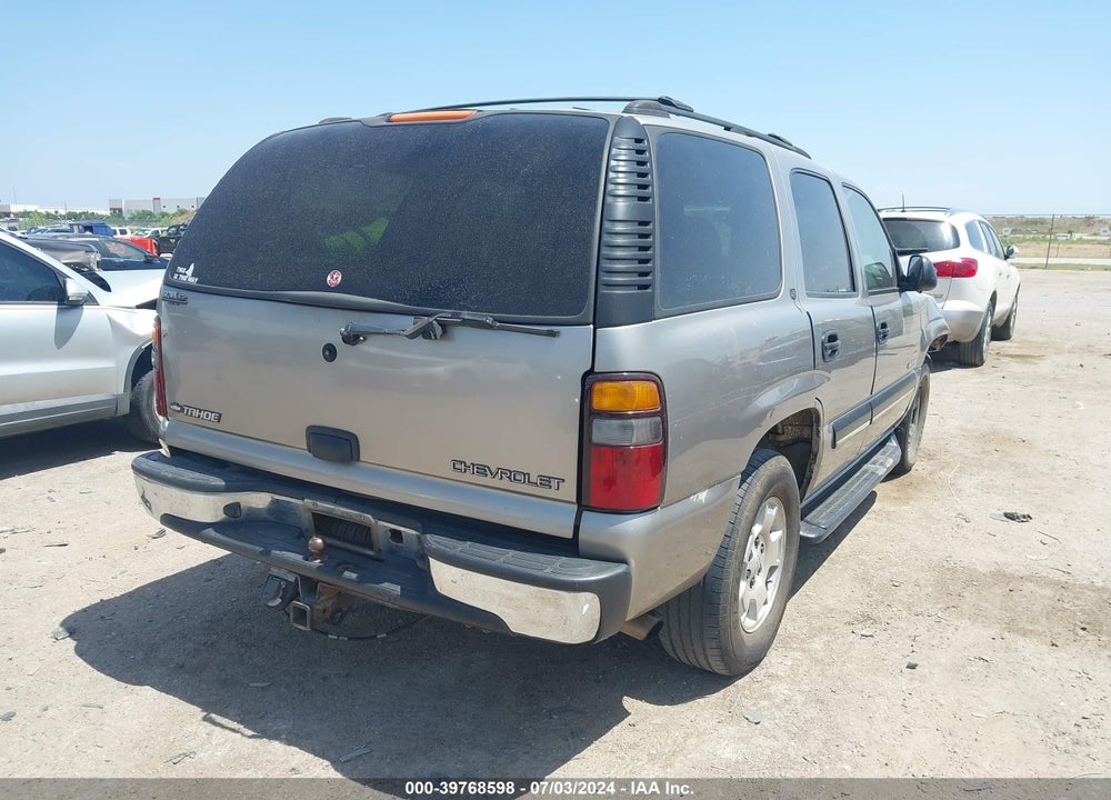 2001 CHEVROLET TAHOE LS VIN: 1GNEC13TX1R213793