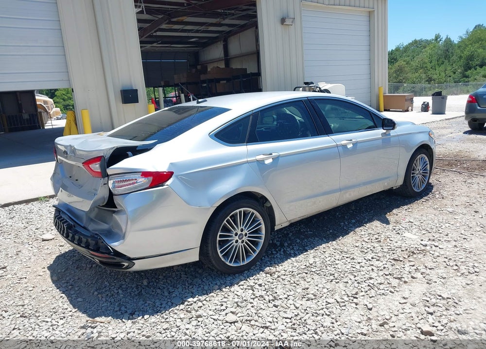 2014 FORD FUSION SE VIN: 3FA6P0H92ER381873