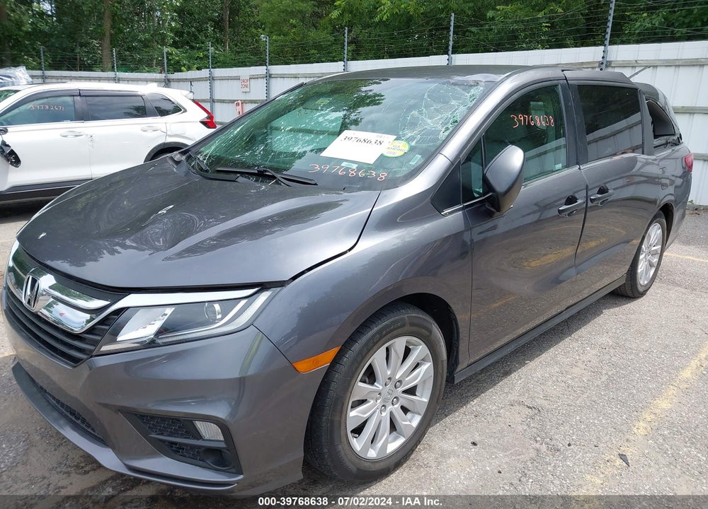 2020 HONDA ODYSSEY LX VIN: 5FNRL6H29LB055494