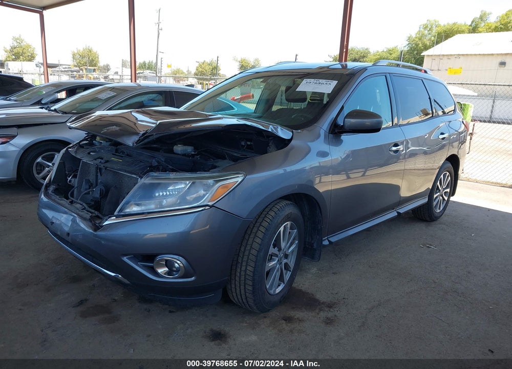 2016 NISSAN PATHFINDER S VIN: 5N1AR2MN2GC664011