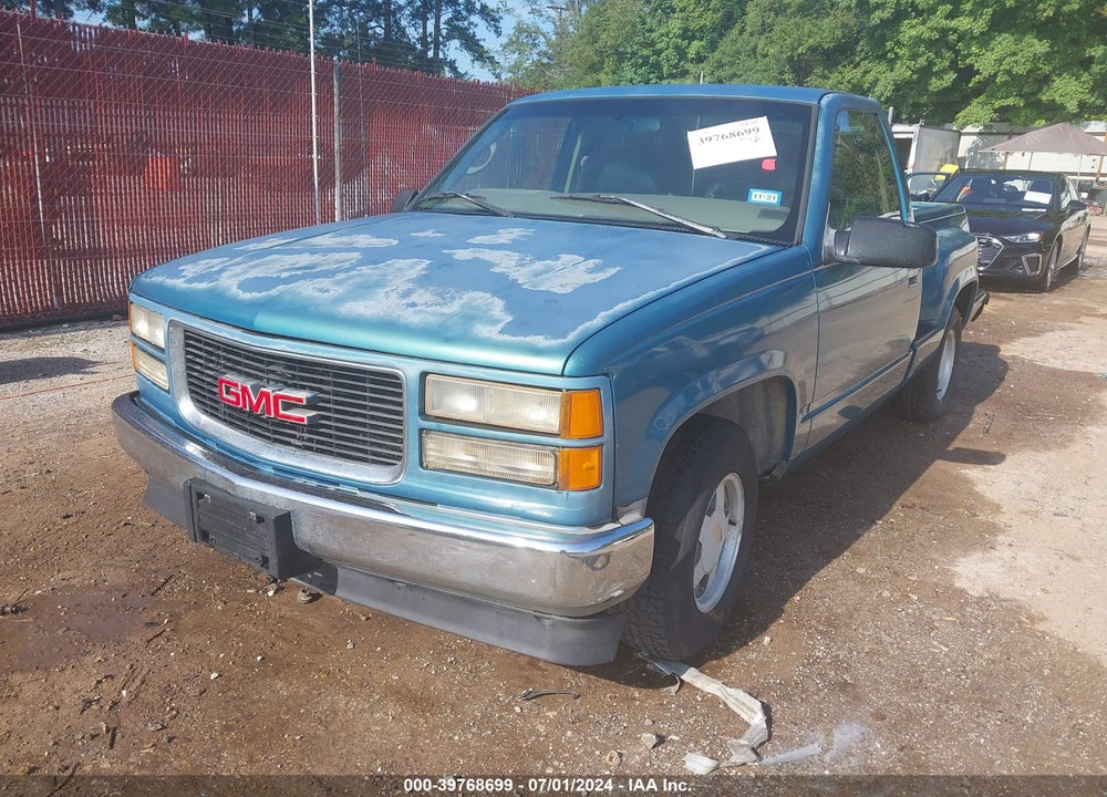 1997 GMC SIERRA 1500 SL WIDESIDE VIN: 1GTEC14W2VZ533357