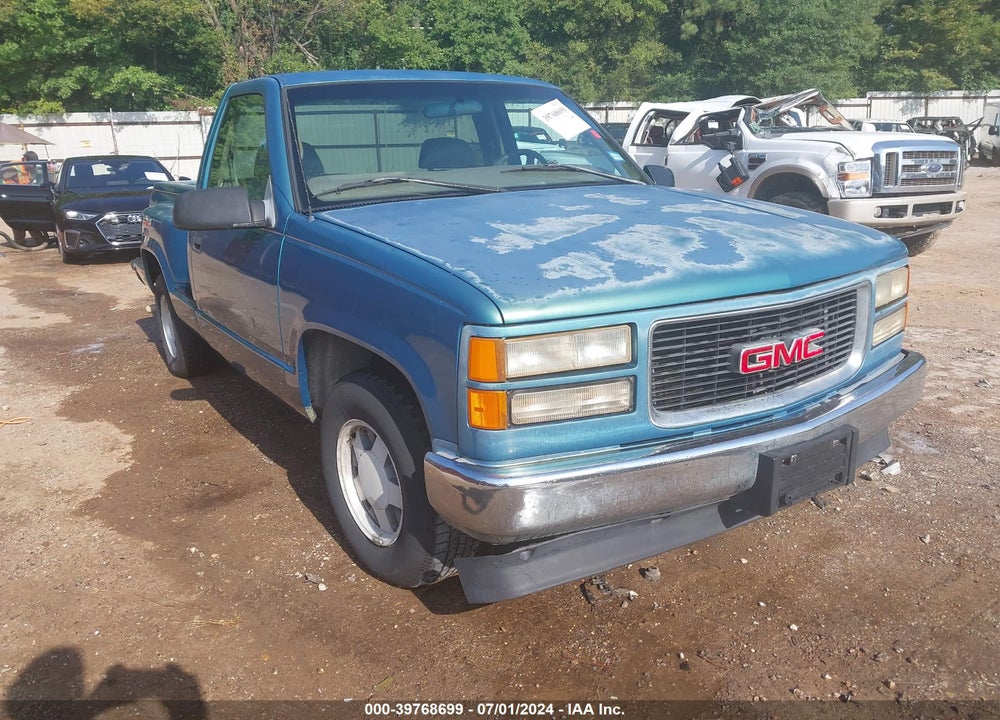 1997 GMC SIERRA 1500 SL WIDESIDE VIN: 1GTEC14W2VZ533357
