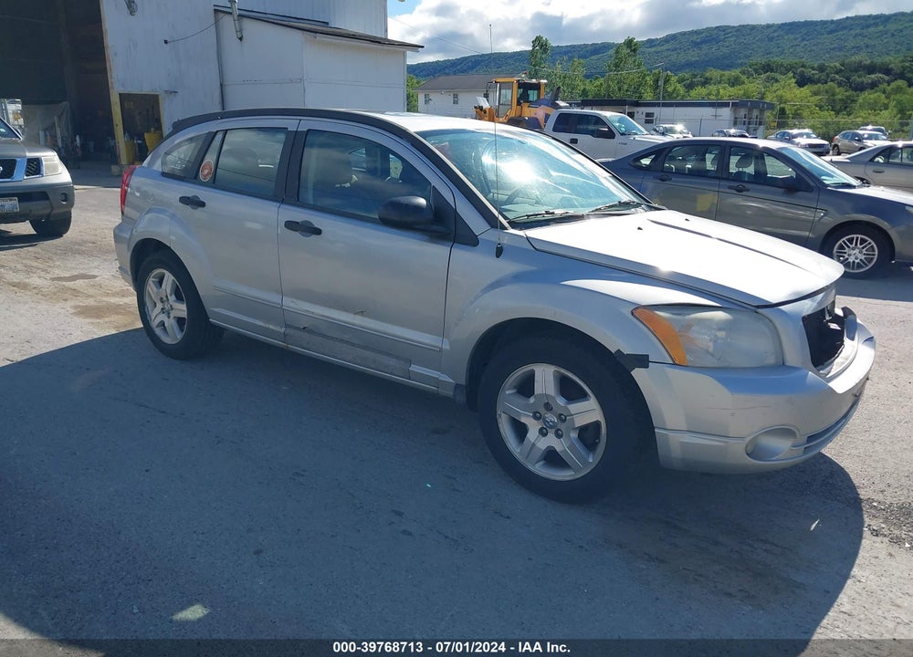 2007 DODGE CALIBER SXT VIN: 1B3HB48B87D557012