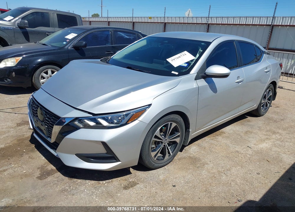 2022 NISSAN SENTRA SV XTRONIC CVT VIN: 3N1AB8CV5NY239113