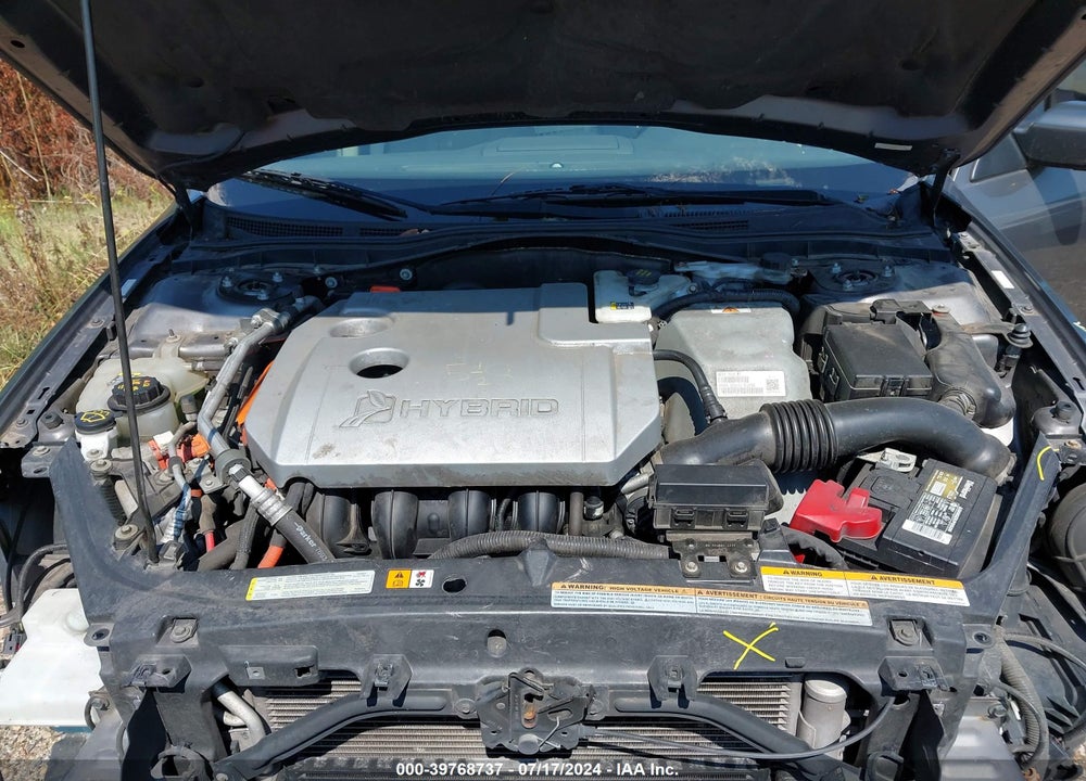 2011 FORD FUSION HYBRID VIN: 3FADP0L38BR346955