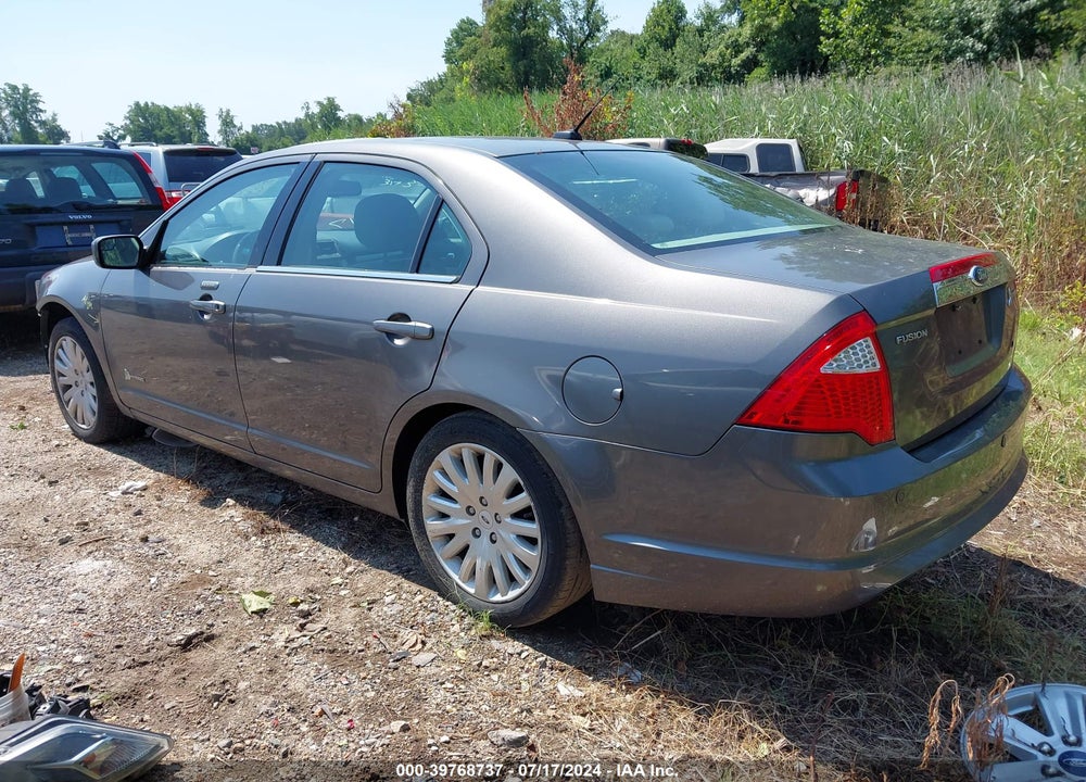 2011 FORD FUSION HYBRID VIN: 3FADP0L38BR346955