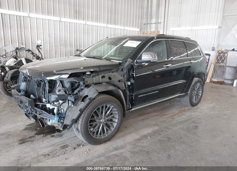 2014 JEEP GRAND CHEROKEE SUMMIT VIN: 1C4RJFJG5EC338714