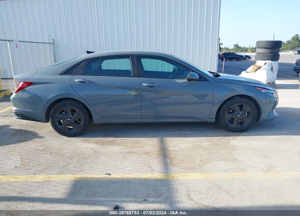 2022 HYUNDAI ELANTRA SEL VIN: KMHLM4AG3NU343319