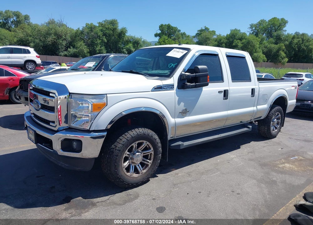 2012 FORD F-250 XLT VIN: 1FT7W2B61CEB76024