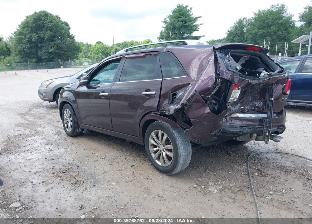 2012 KIA SORENTO SX V6 VIN: 5XYKW4A21CG192977