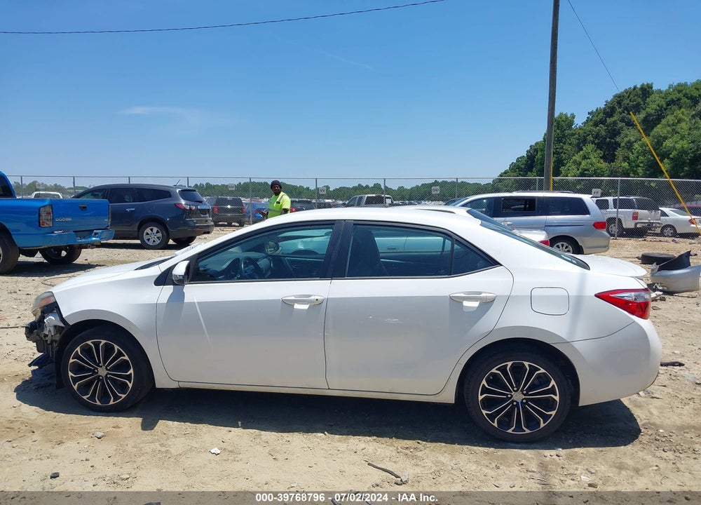 2015 TOYOTA COROLLA S PLUS VIN: 5YFBURHE2FP262912
