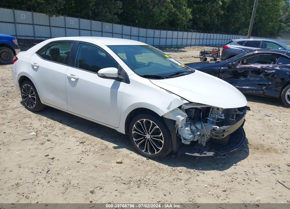 2015 TOYOTA COROLLA S PLUS VIN: 5YFBURHE2FP262912