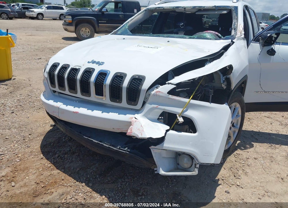 2016 JEEP CHEROKEE LATITUDE VIN: 1C4PJLCBXGW302834
