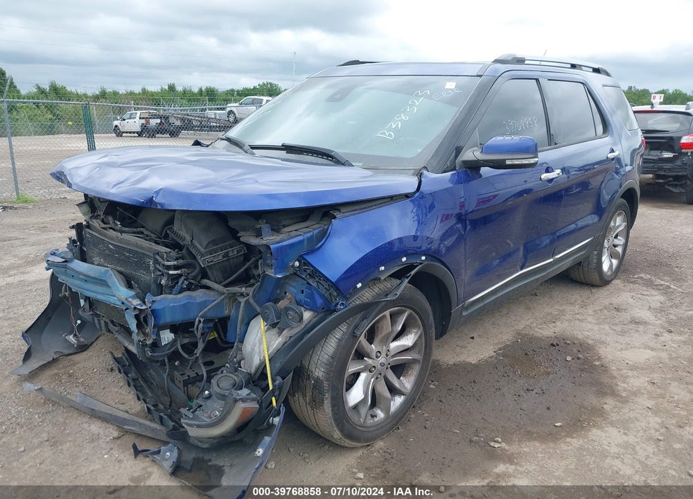 2013 FORD EXPLORER LIMITED VIN: 1FM5K8F84DGB38323