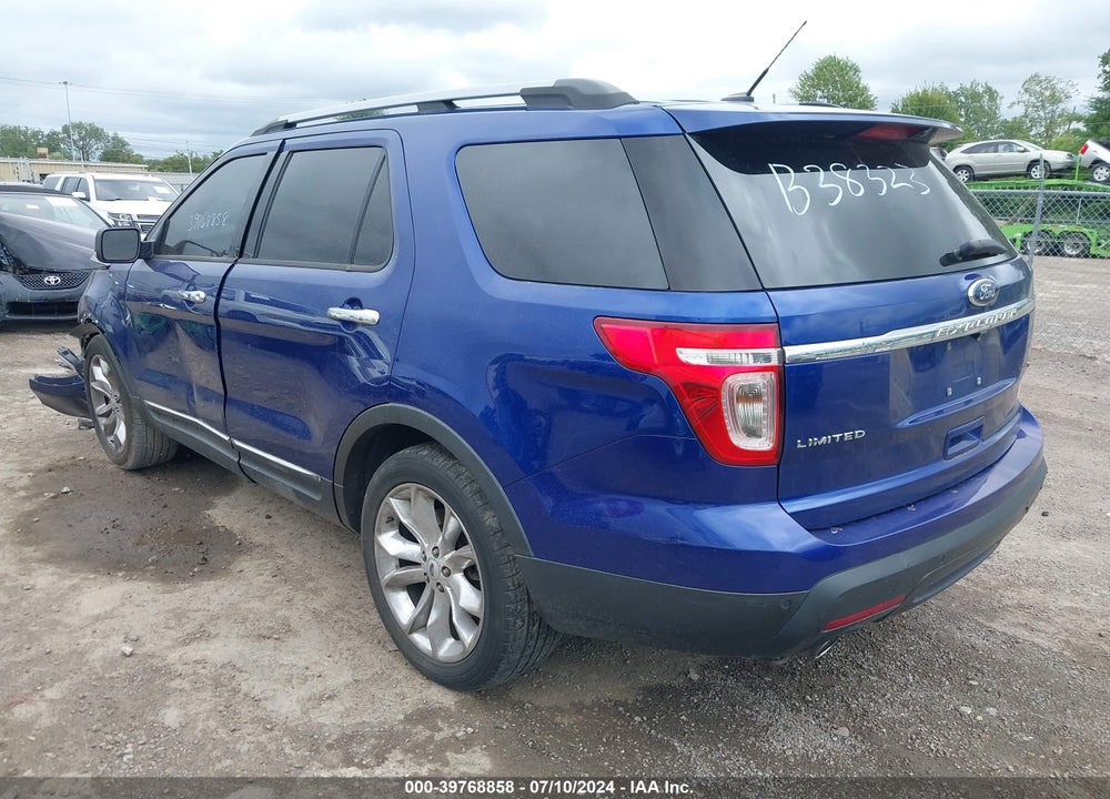 2013 FORD EXPLORER LIMITED VIN: 1FM5K8F84DGB38323