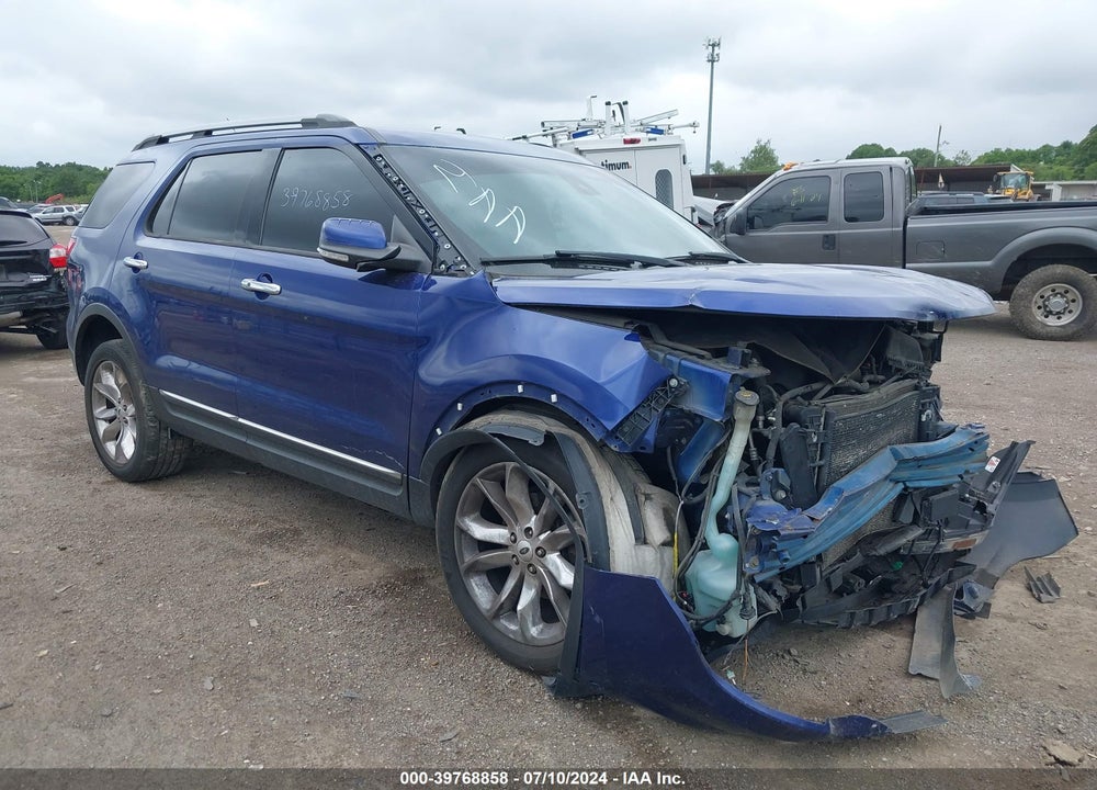 2013 FORD EXPLORER LIMITED VIN: 1FM5K8F84DGB38323