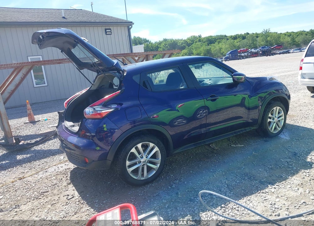 2015 NISSAN JUKE NISMO/S/SL/SV VIN: JN8AF5MV4FT550304