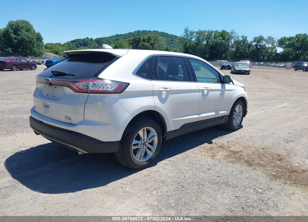 2017 FORD EDGE SEL VIN: 2FMPK4J9XHBB35294