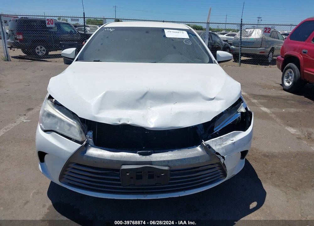 2017 TOYOTA CAMRY LE VIN: 4T1BF1FK4HU777853