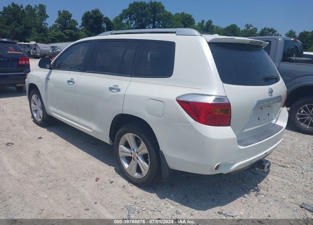 2010 TOYOTA HIGHLANDER LIMITED V6 VIN: JTEDK3EH4A2155292