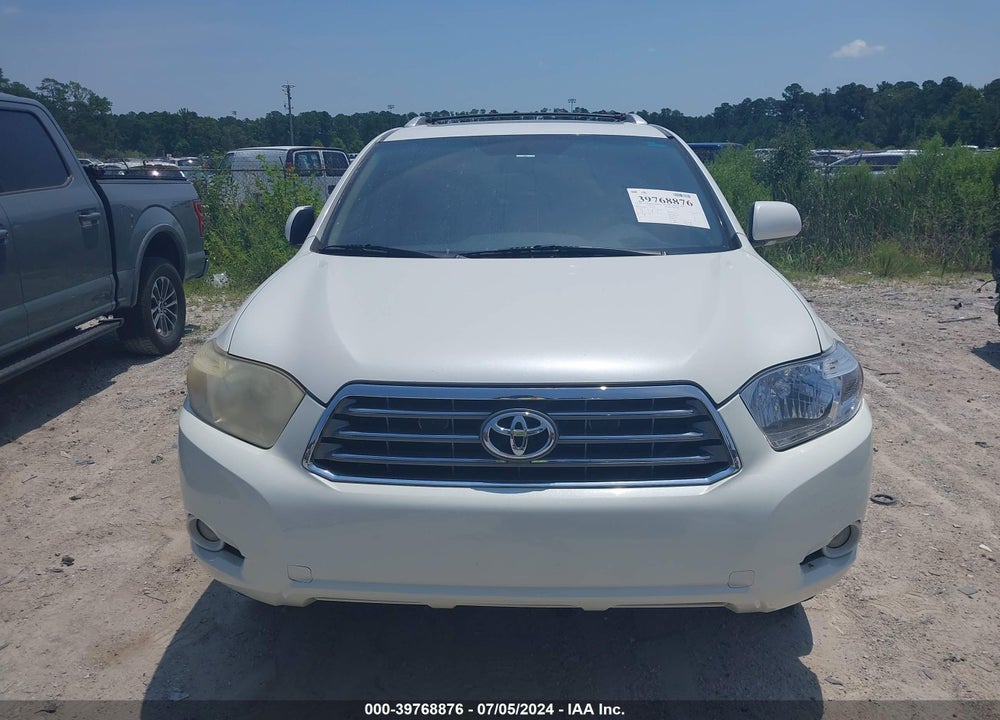 2010 TOYOTA HIGHLANDER LIMITED V6 VIN: JTEDK3EH4A2155292