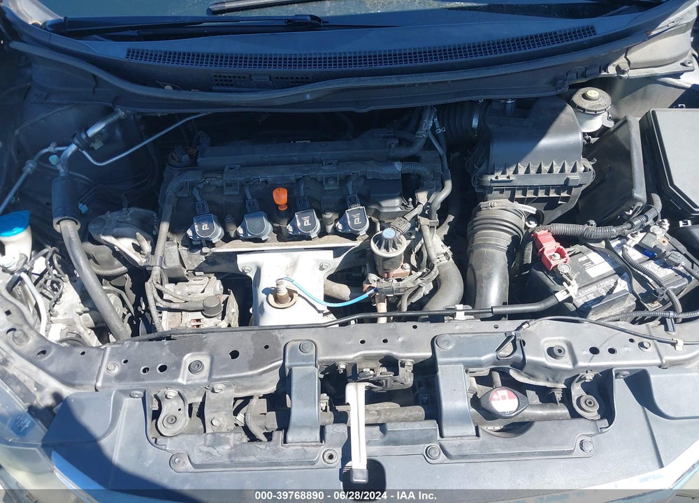 2012 HONDA CIVIC LX VIN: 19XFB2F52CE373412