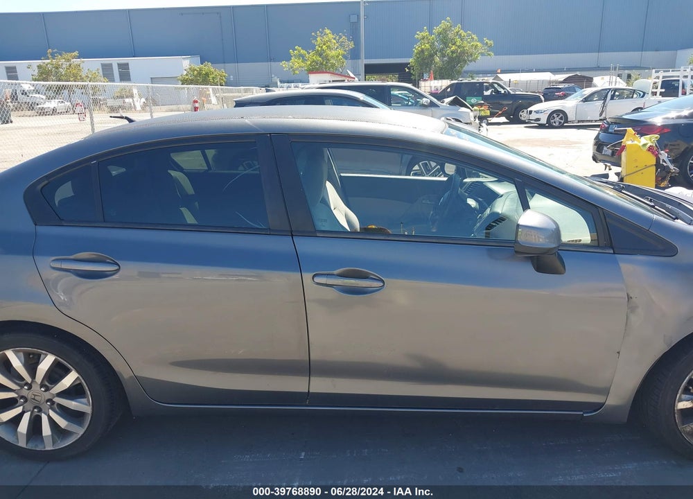2012 HONDA CIVIC LX VIN: 19XFB2F52CE373412