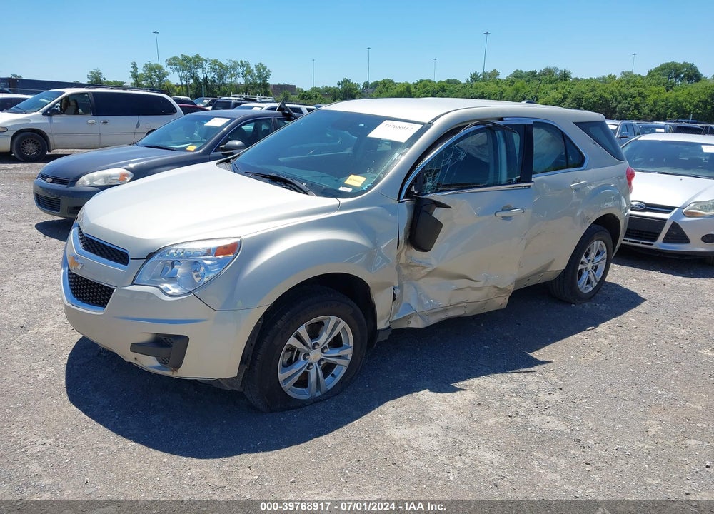 2015 CHEVROLET EQUINOX LS VIN: 2GNALAEKXF1155509