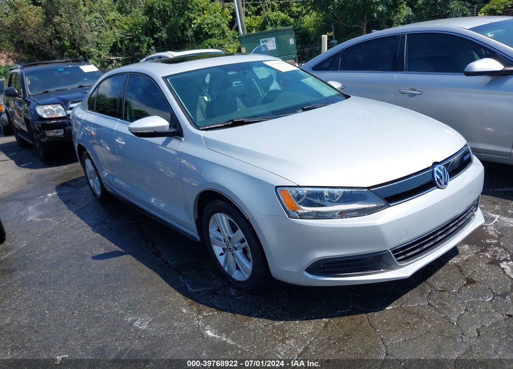 2013 VOLKSWAGEN JETTA HYBRID SEL VIN: 3VW637AJ9DM251763