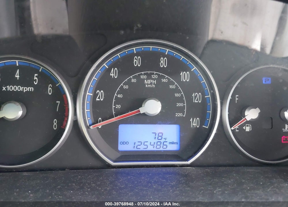 2009 HYUNDAI SANTA FE SE VIN: 5NMSH73EX9H231289