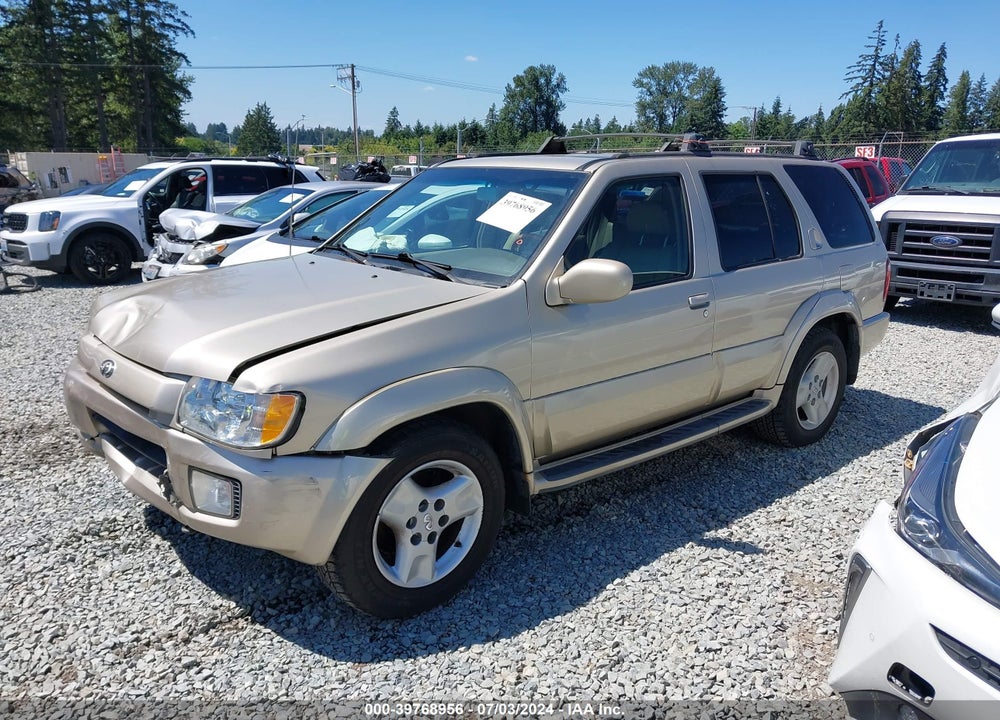 2001 INFINITI QX4 LUXURY VIN: JNRDR09Y11W225123
