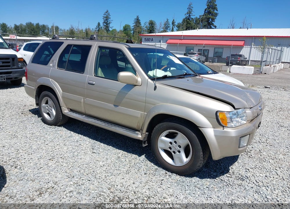 2001 INFINITI QX4 LUXURY VIN: JNRDR09Y11W225123