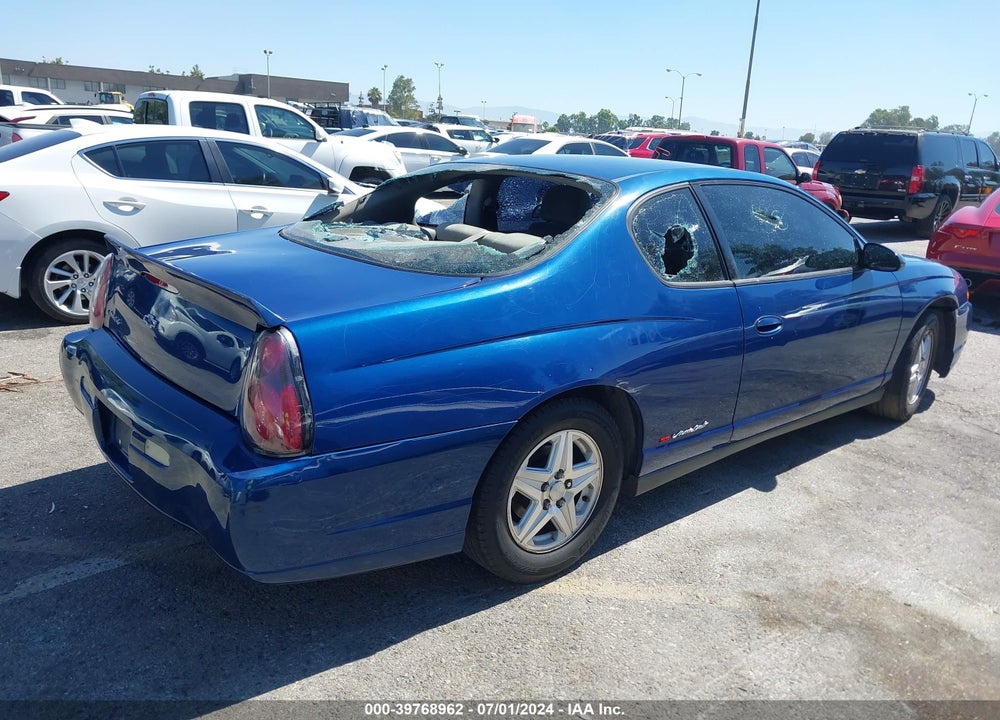 2005 CHEVROLET MONTE CARLO LS VIN: 2G1WW12E559153423