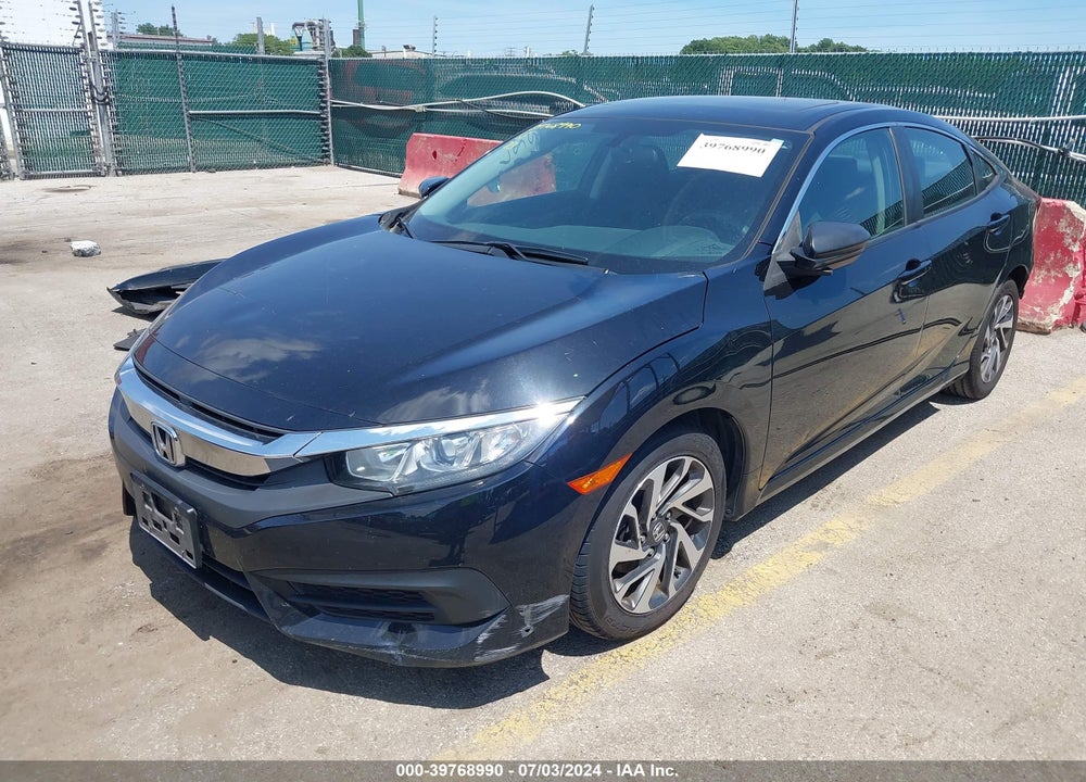 2016 HONDA CIVIC EX VIN: 2HGFC2F73GH529872