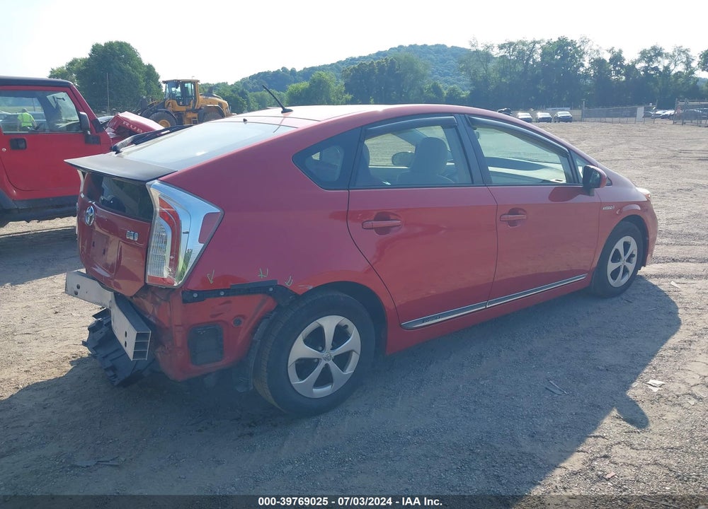 2012 TOYOTA PRIUS TWO VIN: JTDKN3DU8C1503072