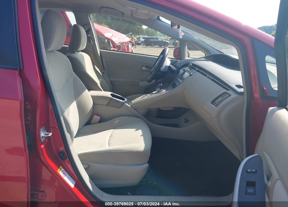 2012 TOYOTA PRIUS TWO VIN: JTDKN3DU8C1503072