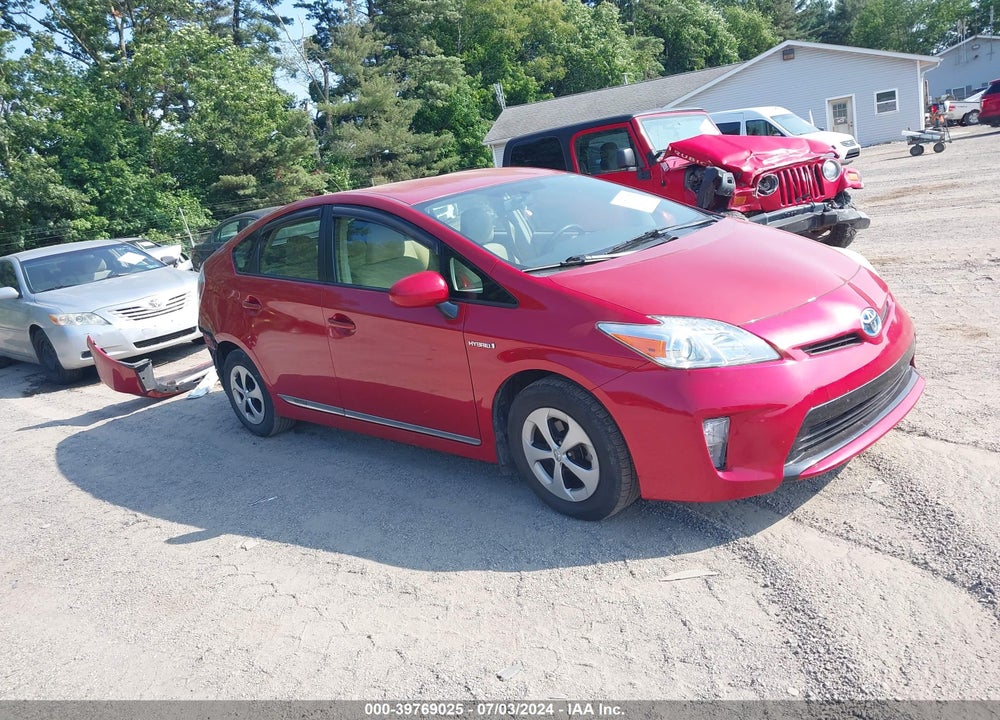 2012 TOYOTA PRIUS TWO VIN: JTDKN3DU8C1503072
