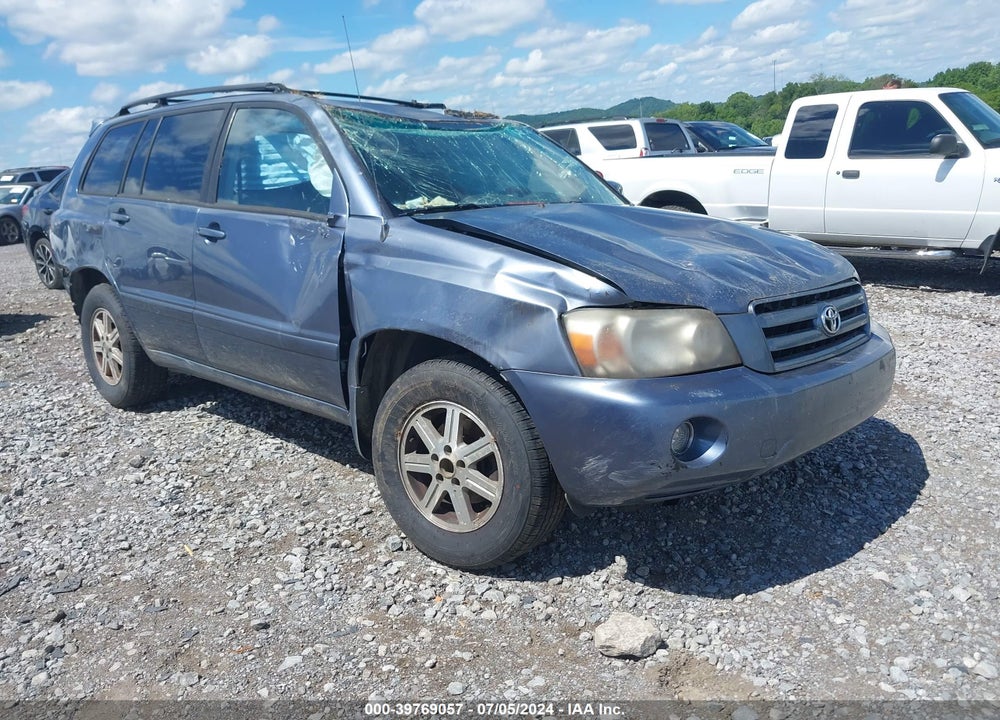 2007 TOYOTA HIGHLANDER VIN: JTEGD21A970160762