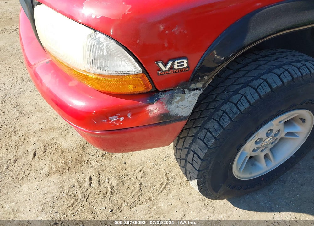 2000 DODGE DAKOTA SLT/SPORT VIN: 1B7GG22N6YS599517