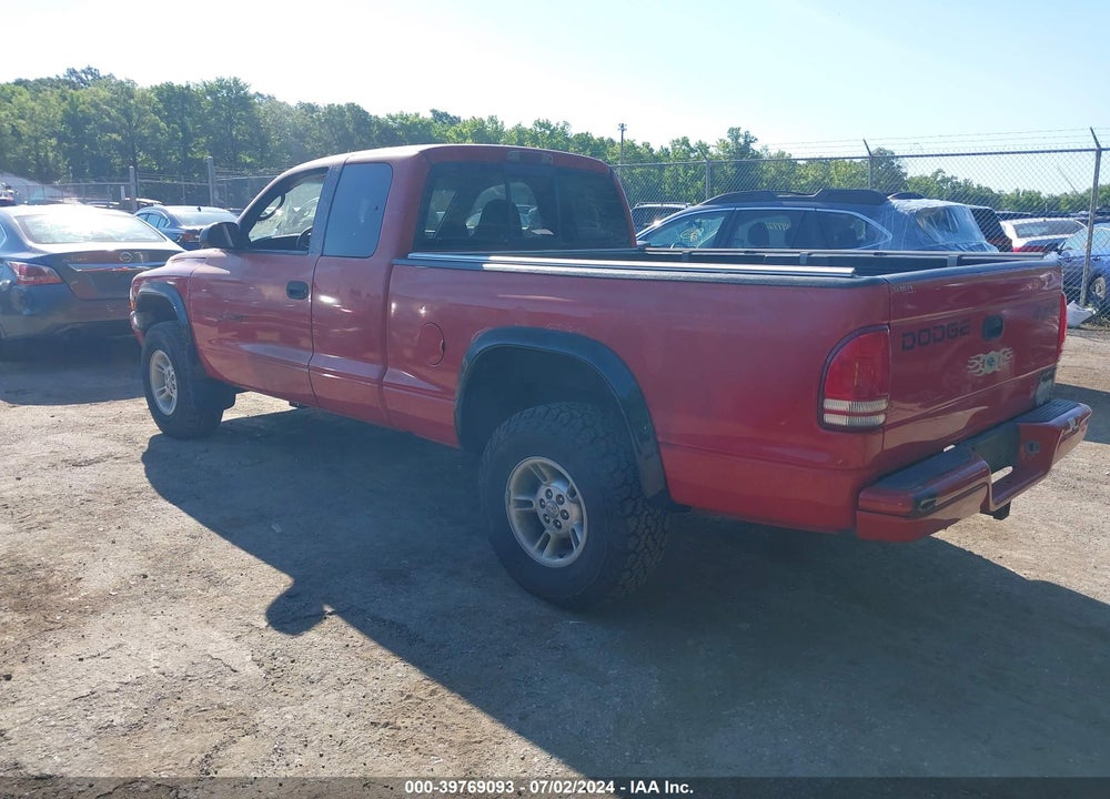 2000 DODGE DAKOTA SLT/SPORT VIN: 1B7GG22N6YS599517