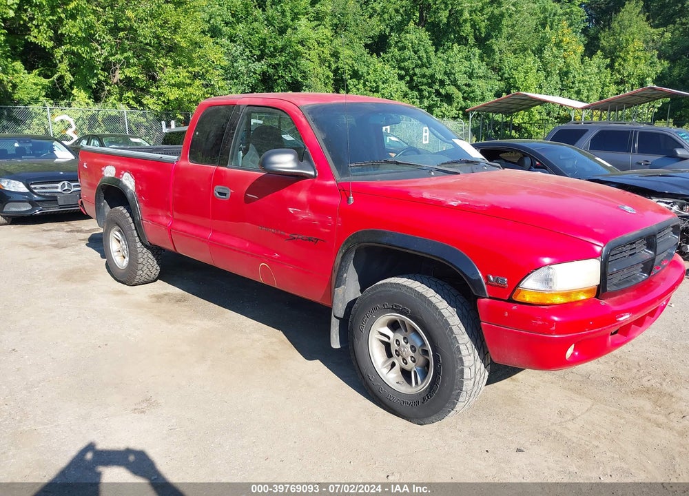 2000 DODGE DAKOTA SLT/SPORT VIN: 1B7GG22N6YS599517