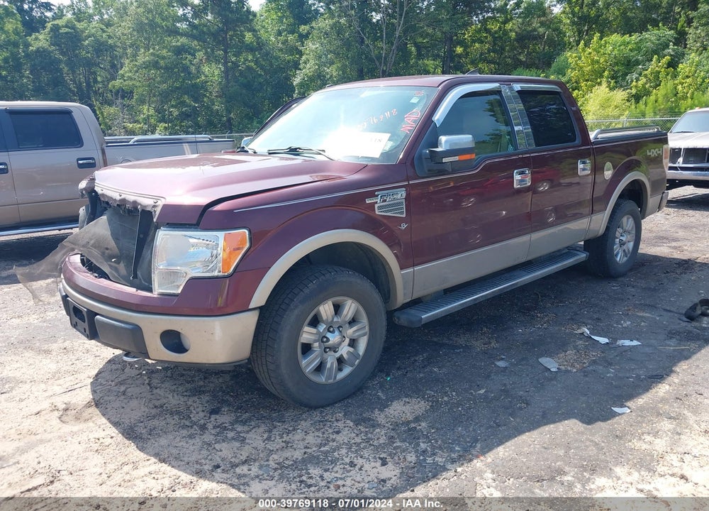 2010 FORD F-150 FX4/HARLEY-DAVIDSON/KING RANCH/LARIAT/PLATINUM/XL/XLT VIN: 1FTFW1EV9AFA29742