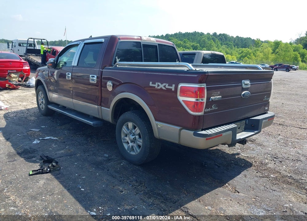 2010 FORD F-150 FX4/HARLEY-DAVIDSON/KING RANCH/LARIAT/PLATINUM/XL/XLT VIN: 1FTFW1EV9AFA29742