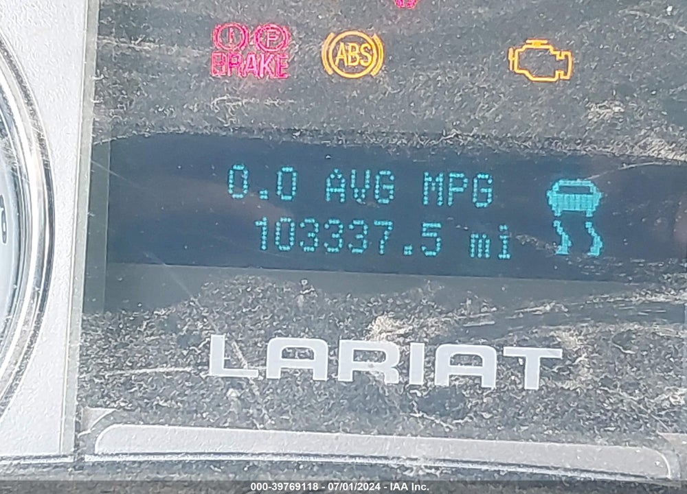 2010 FORD F-150 FX4/HARLEY-DAVIDSON/KING RANCH/LARIAT/PLATINUM/XL/XLT VIN: 1FTFW1EV9AFA29742
