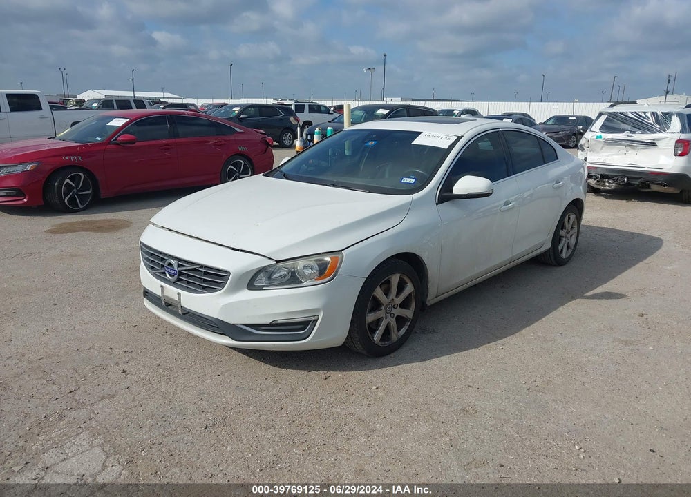 2016 VOLVO S60 T5 DRIVE-E PREMIER VIN: YV126MFK5G2409725