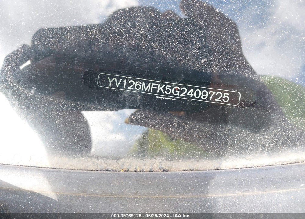 2016 VOLVO S60 T5 DRIVE-E PREMIER VIN: YV126MFK5G2409725