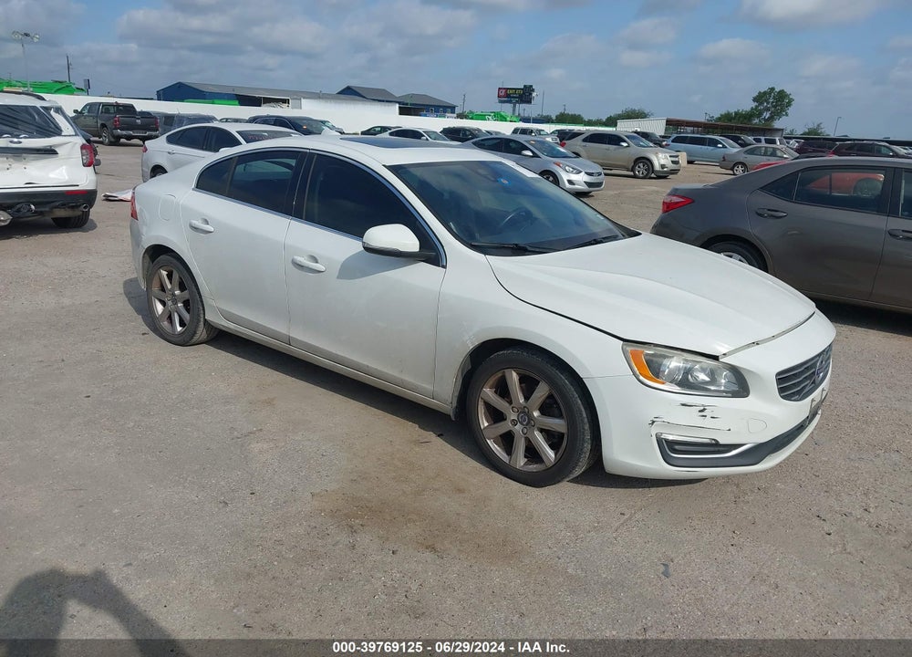 2016 VOLVO S60 T5 DRIVE-E PREMIER VIN: YV126MFK5G2409725